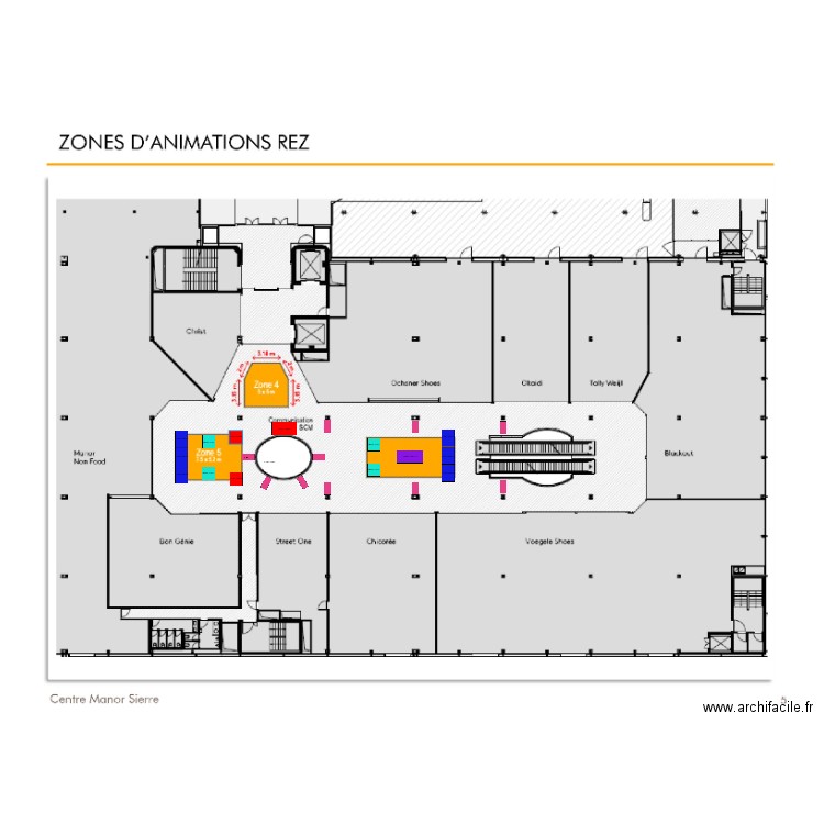 Manor Sierre plan 2026. Plan de 0 pièce et 0 m2