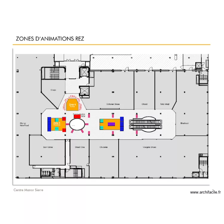 Manor Sierre plan 2026. Plan de Manor Sierre plan 2026. Plan de