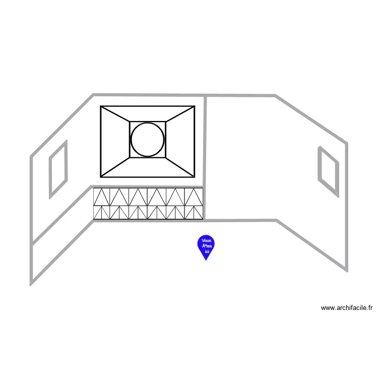 plan 1 er AFB. Plan de 2 Pièces et 40 m² plan 1 er AFB. Plan de 2 Pièces et 40 m²