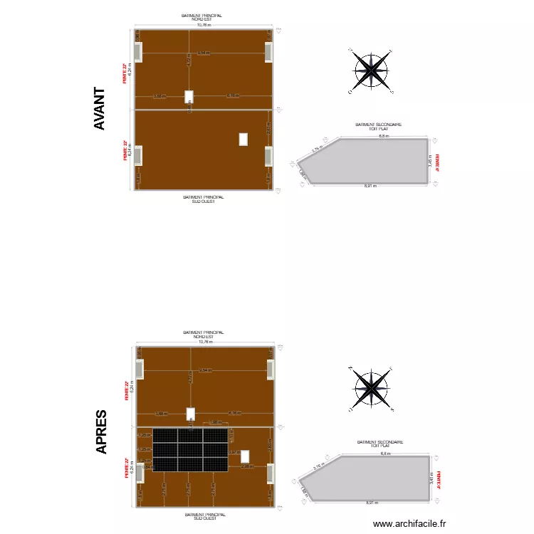 Brehu Yannick PLAN DE FACADE. Plan de 