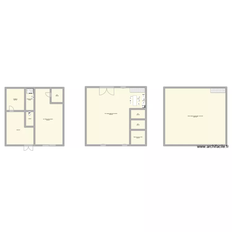 Plan Aillon le Jeune. Plan de 