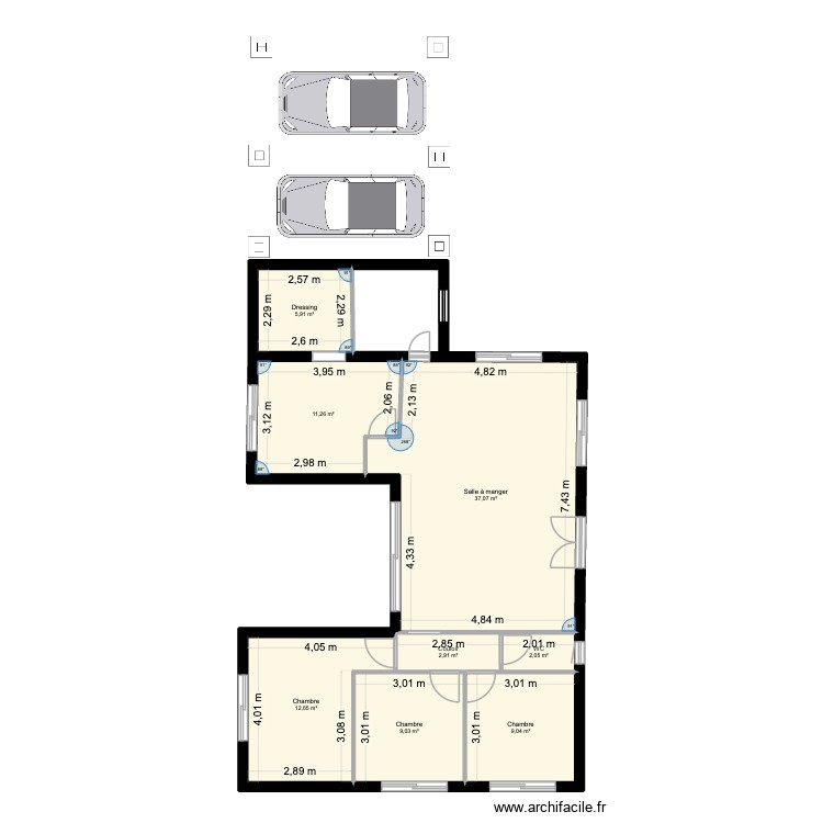 Maison TIREPIED BIS. Plan de 0 pièce et 0 m2