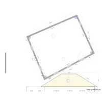 plan coupe c&ocirc;t&eacute; Sud