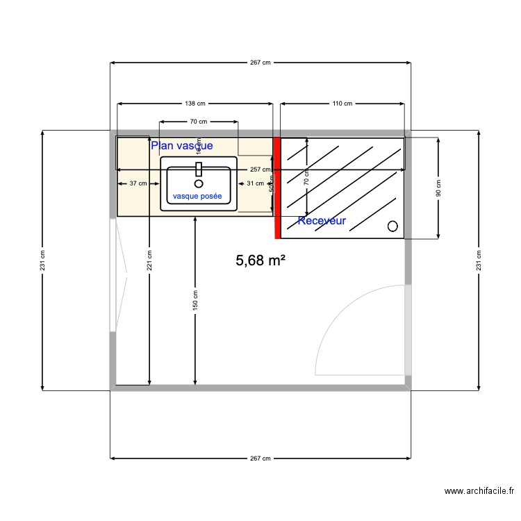 SDM Bastide Madeleine. Plan de 0 pièce et 0 m2
