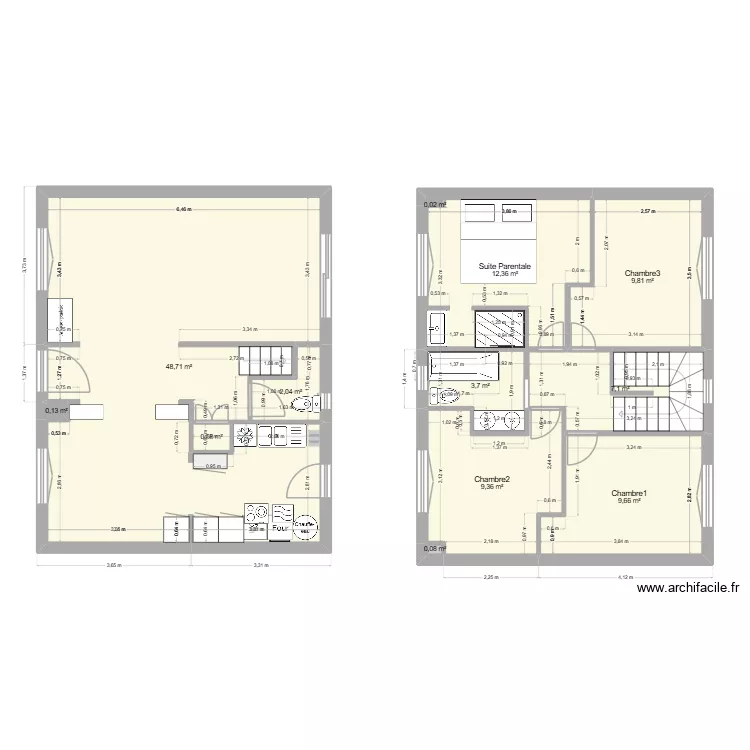 Emile Combes r&eacute;nov&eacute; v5 3avril Mel. Plan de 12  et 104 m²