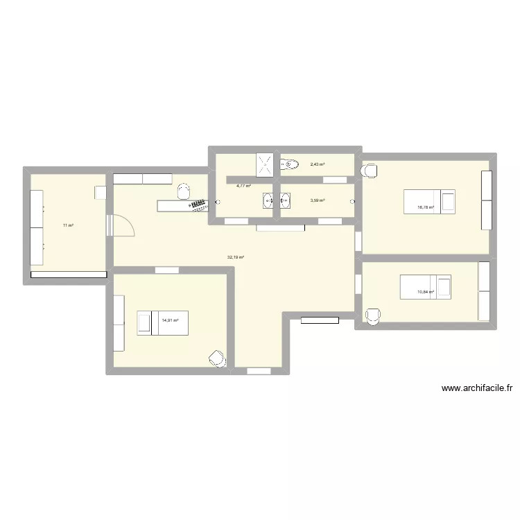institut. Plan de 