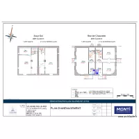 PLAN ETAGE SOUS SOL RDC PLOMBERIE VMC 21 MARECHAL ET 1 SUZANNZ