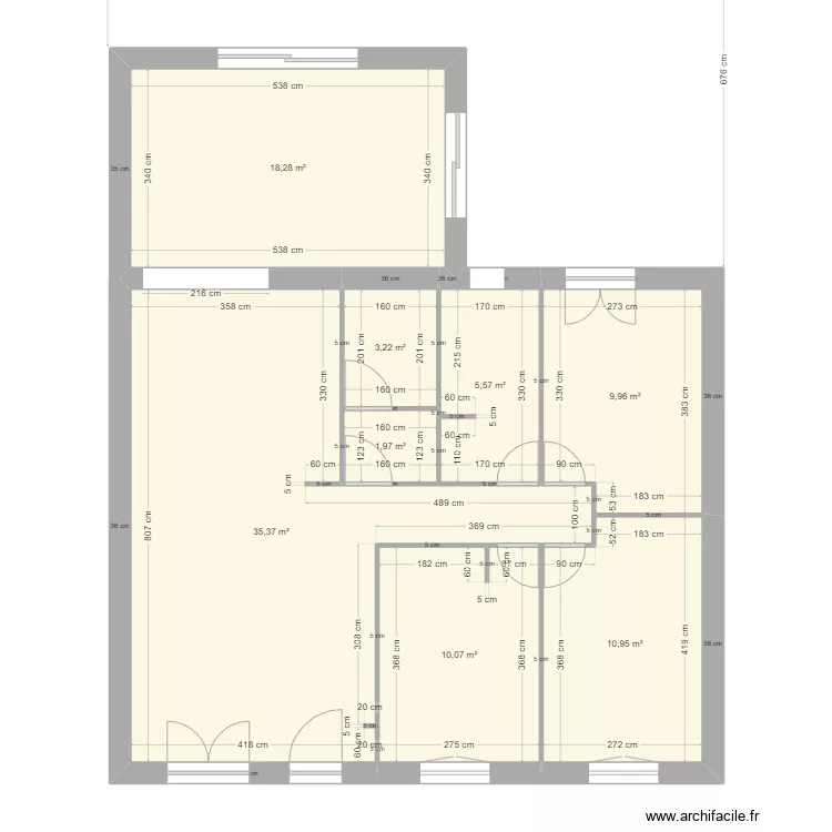 Projet Extension Projet Ravard. Plan de 