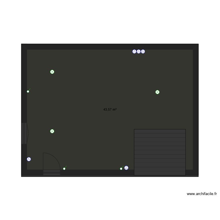 fencan. Plan de 0 pièce et 0 m2