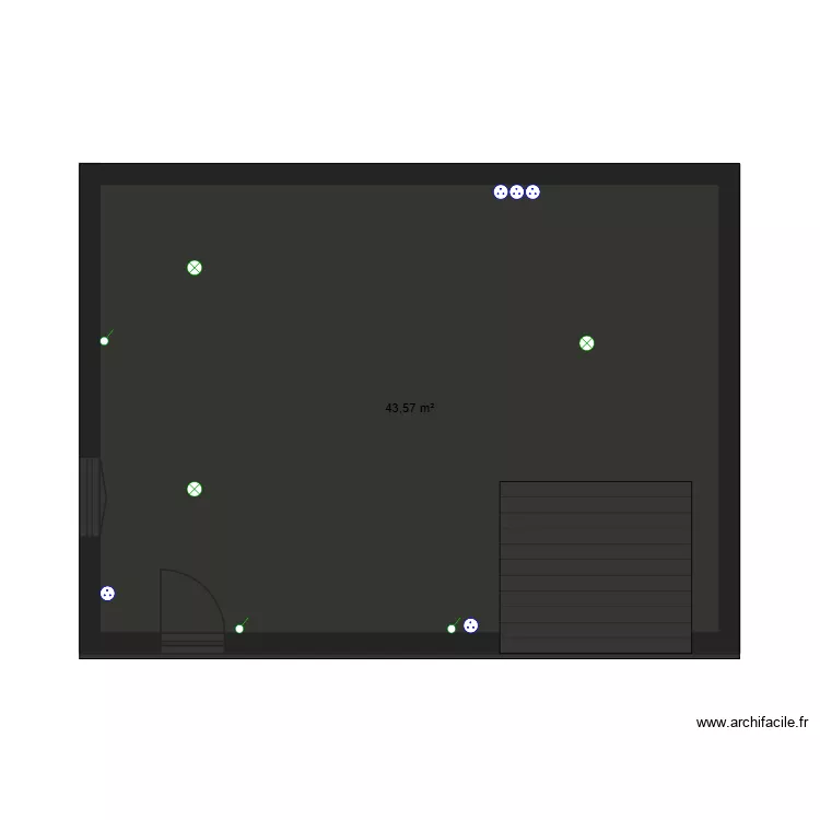fencan. Plan de 1 et 44 m² fencan. Plan de 1 et 44 m²