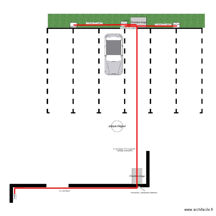 Bornes de recharges 3C. Plan de 0 pièce et 0 m2
