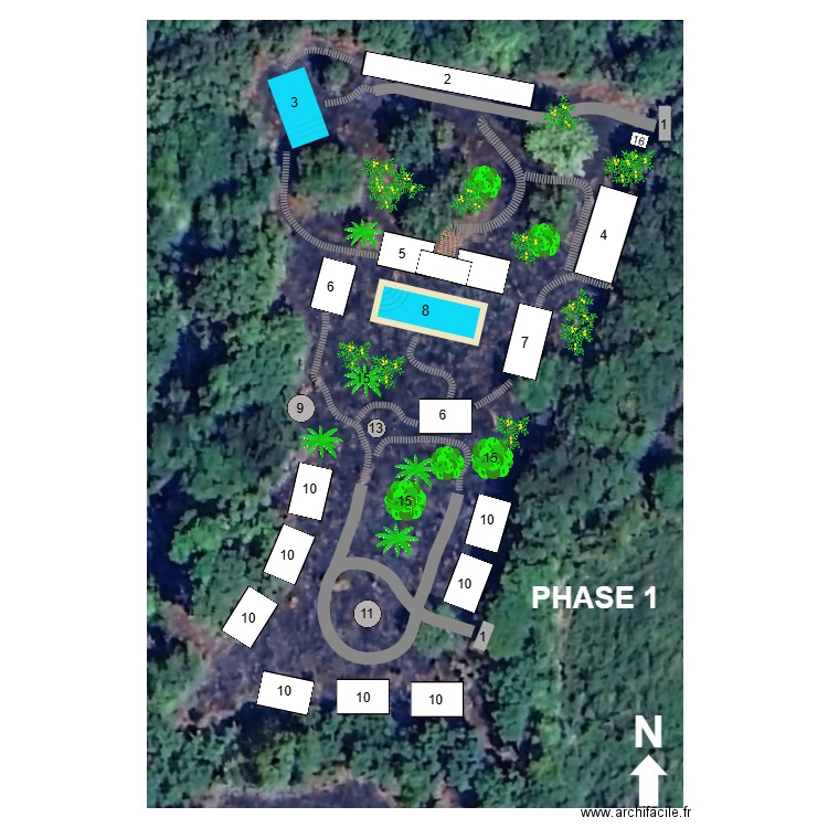 PHASE1NEW. Plan de 0 pièce et 0 m2