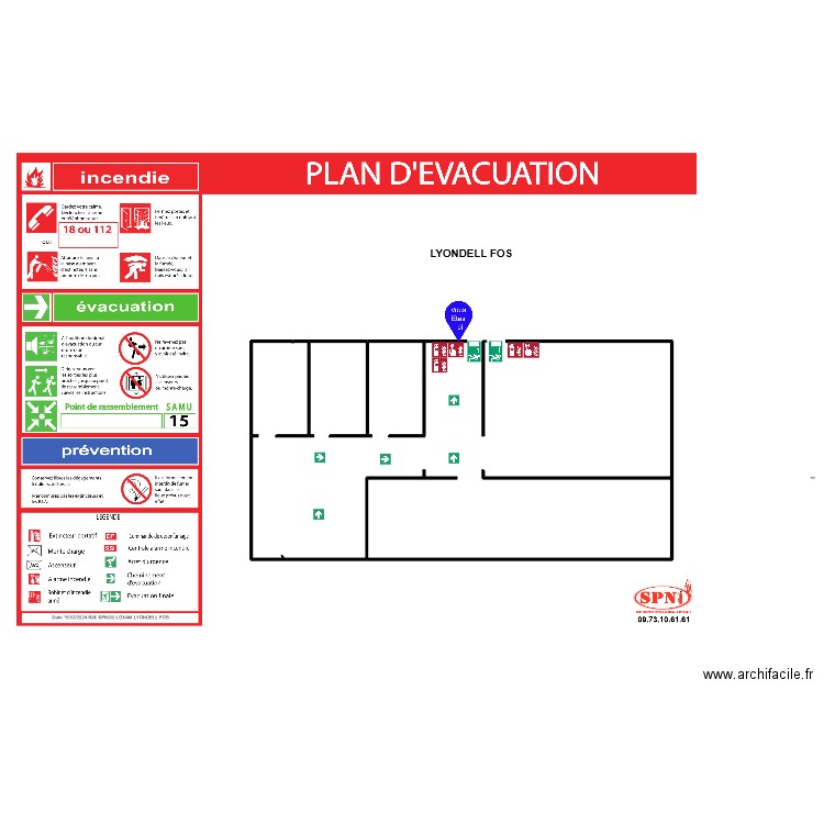 LYONDELL FOS 2. Plan de 0 pièce et 0 m2