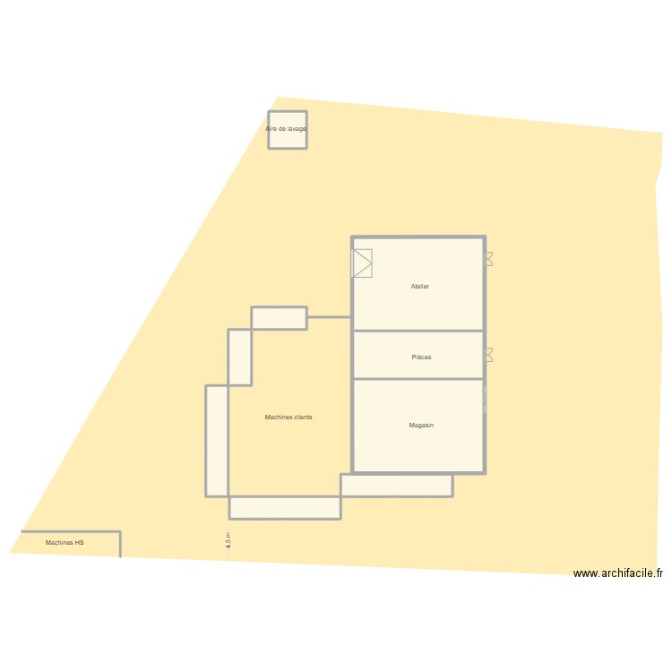 CRC. Plan de 0 pièce et 0 m2