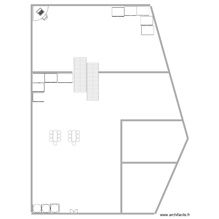 magasin. Plan de 0 pièce et 0 m2