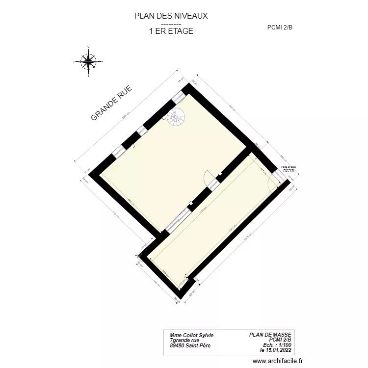 7pcmi 2B RDC modif bis. Plan de 