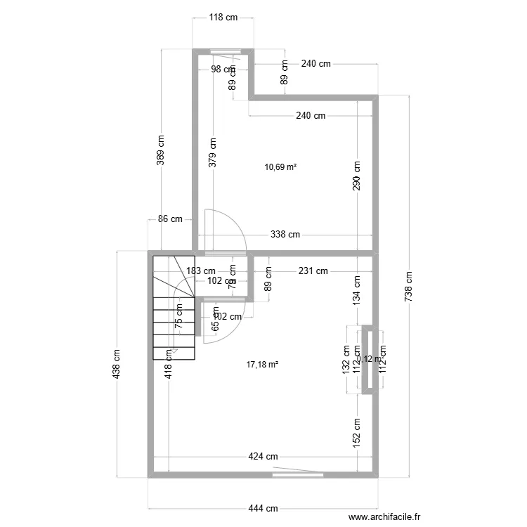 M&eacute;ridien &eacute;tage. Plan de 