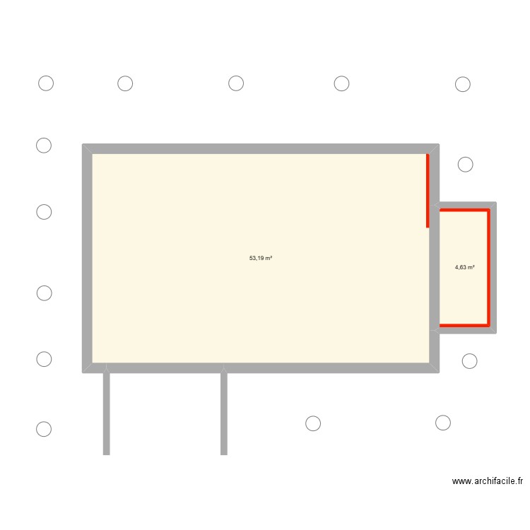  Doussy. Plan de 0 pièce et 0 m2