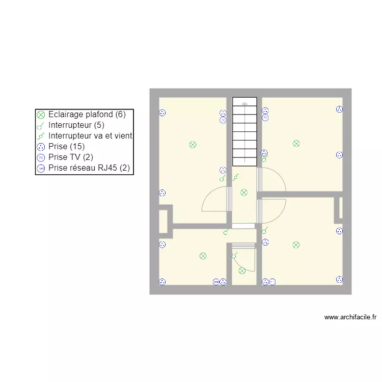 ETAGE BREBIERES. Plan de ETAGE BREBIERES. Plan de