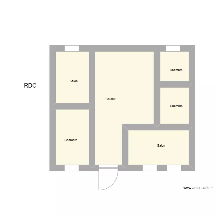 TANJU SALKIM. Plan de 6  et 23 m²