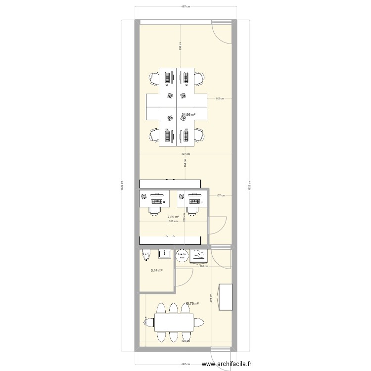 Extension dépot. Plan de 0 pièce et 0 m2