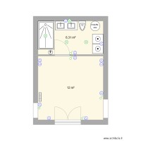 Salon + sdb