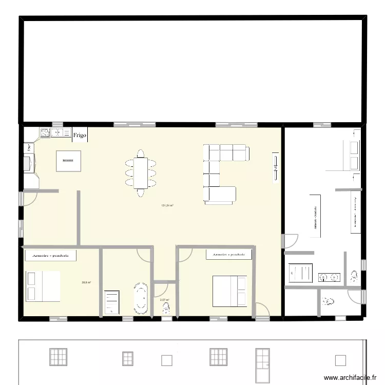 plan maison ofa. Plan de 3 et 163 m² plan maison ofa. Plan de 3 et 163 m²