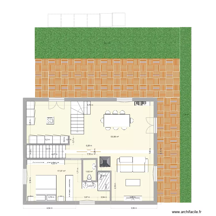 aménagement Cha. Plan de aménagement Cha. Plan de