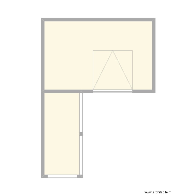 plan garage Tramstr 21. Plan de 2 pièces et 27 m2