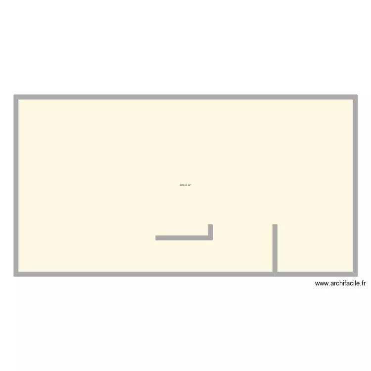 EXPO VIRIAT. Plan de 1  et 229 m²