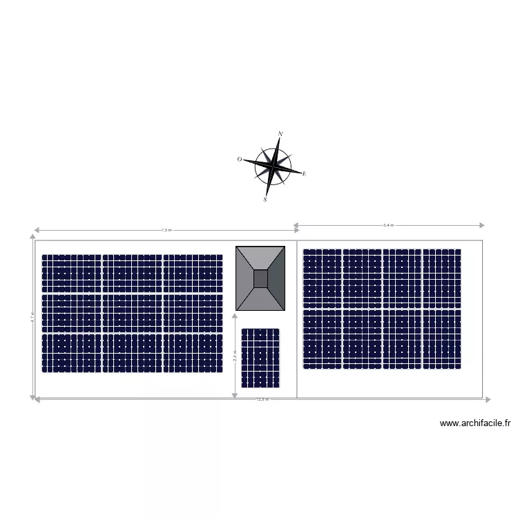 MAISON CROZIER NOVEMBRE. Plan de 
