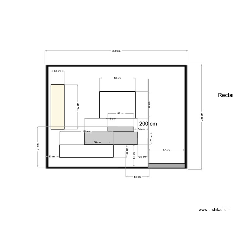 IMPLANTATION. Plan de 0 pièce et 0 m2