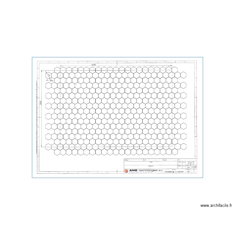 Calepinage sol SDB. Plan de 0 pièce et 0 m2