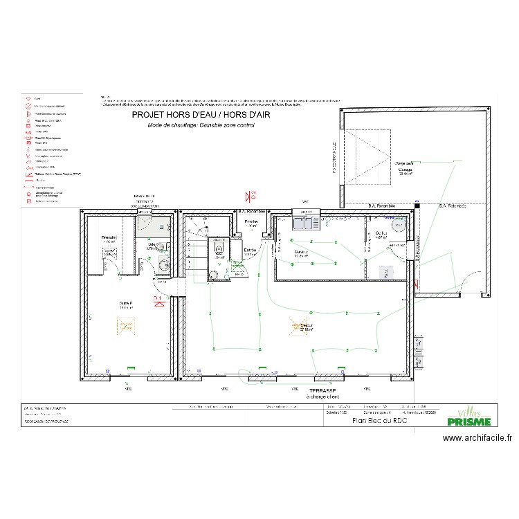 boutayeb RDC. Plan de 0 pièce et 0 m2