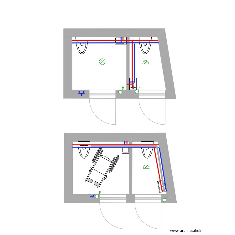 PMR. Plan de 0 pièce et 0 m2