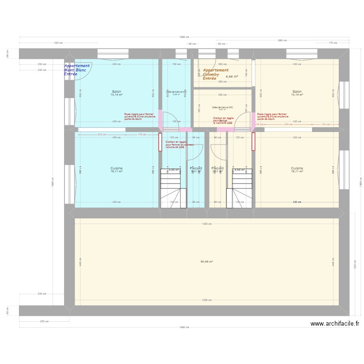 2024611 Projet Rénovation Sud Mury Maçonnerie. Plan de 0 pièce et 0 m2