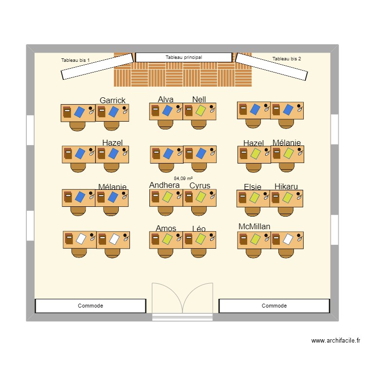 Salle d'astronomie. Plan de 0 pièce et 0 m2