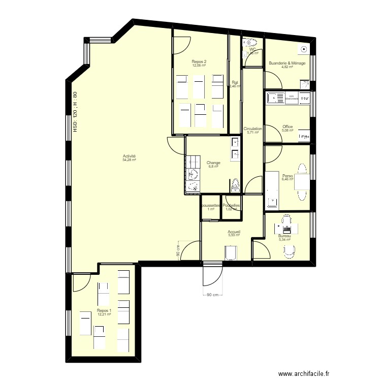 92A3L projet. Plan de 0 pièce et 0 m2