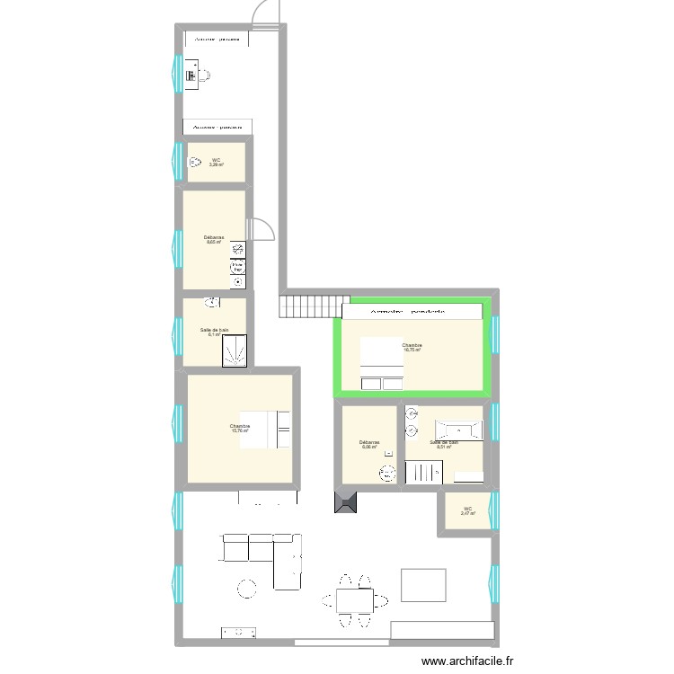 Plan plateau d\'Assy 1. Plan de 0 pièce et 0 m2