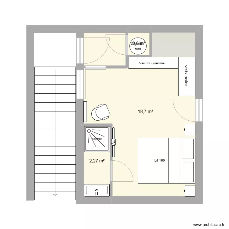 Sous-sol Facini. Plan de Sous-sol Facini. Plan de