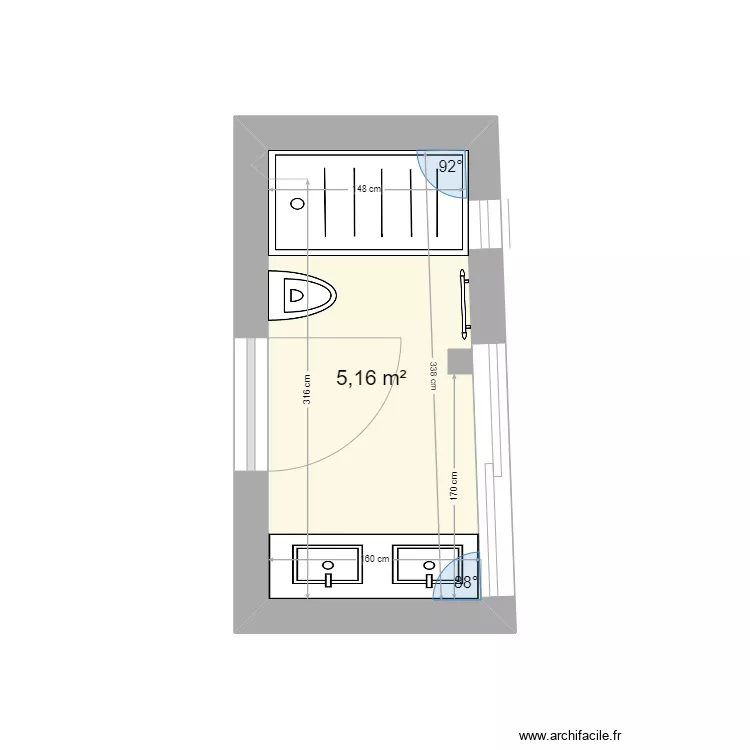 CASA DE BANHO CAMPOLIDE. Plan de CASA DE BANHO CAMPOLIDE. Plan de