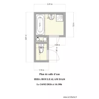 PLAN DE SALLE D\'EAU