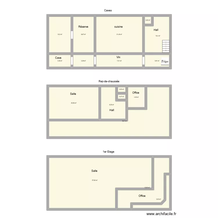 Villa du Haut Sart Bruxelles. Plan de 