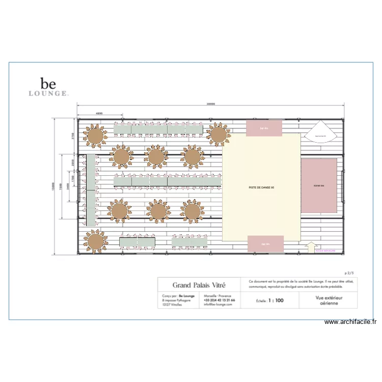 Candice et jonathan. Plan de 