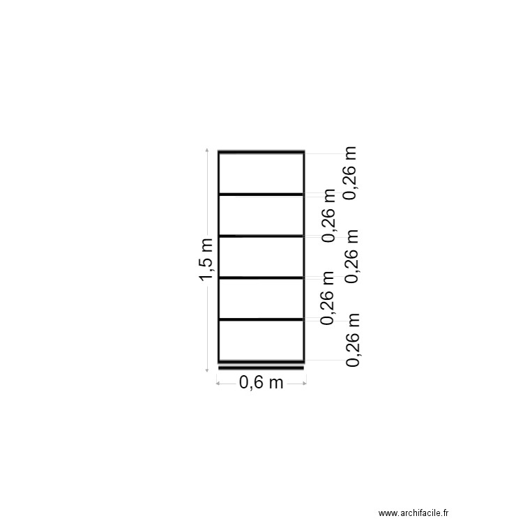 meuble 242. Plan de 0 pièce et 0 m2