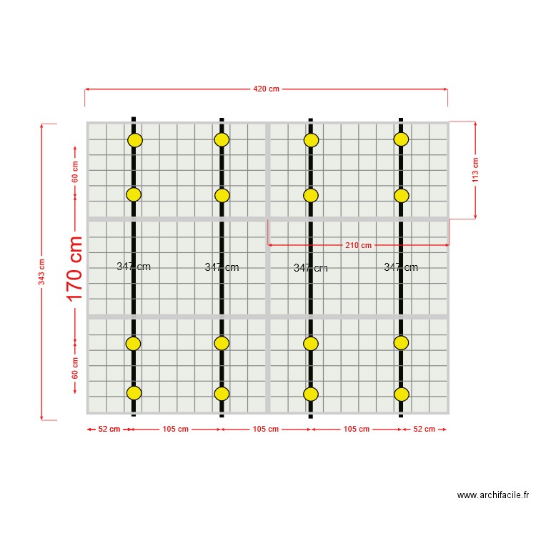 Plan de crochets ESDEC 2410. Plan de 0 pièce et 0 m2