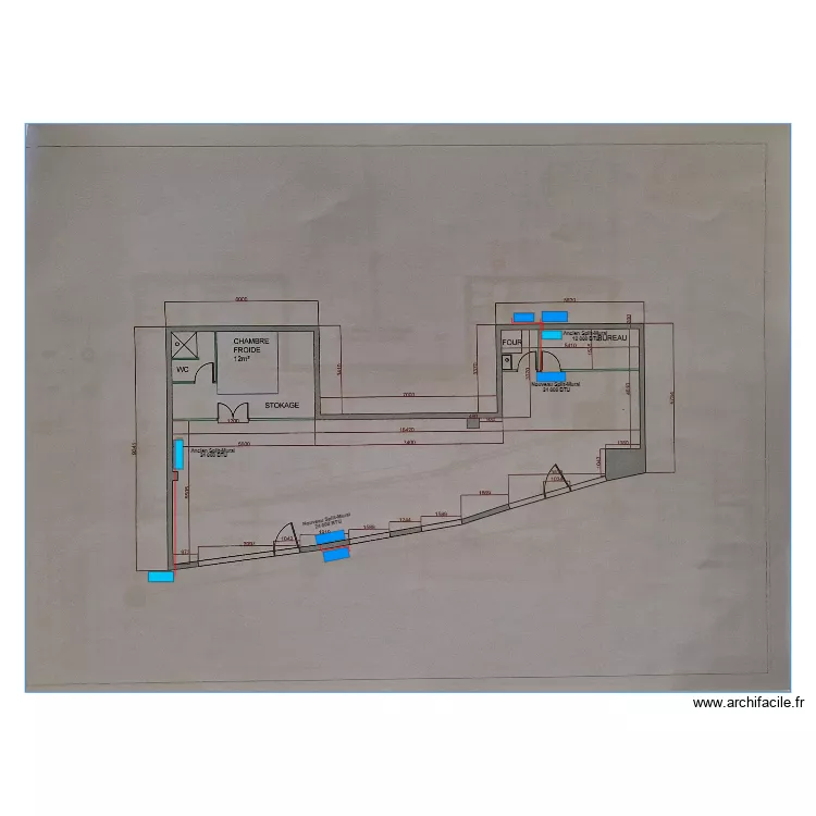 Vitry Jean Bernard . Plan de 