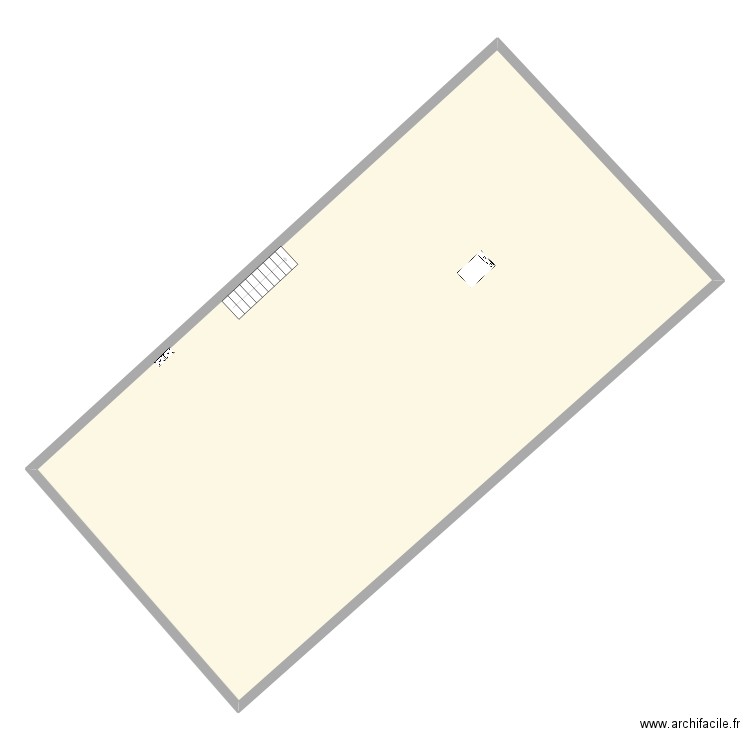 BAT77_cave. Plan de 1 pièce et 204 m2