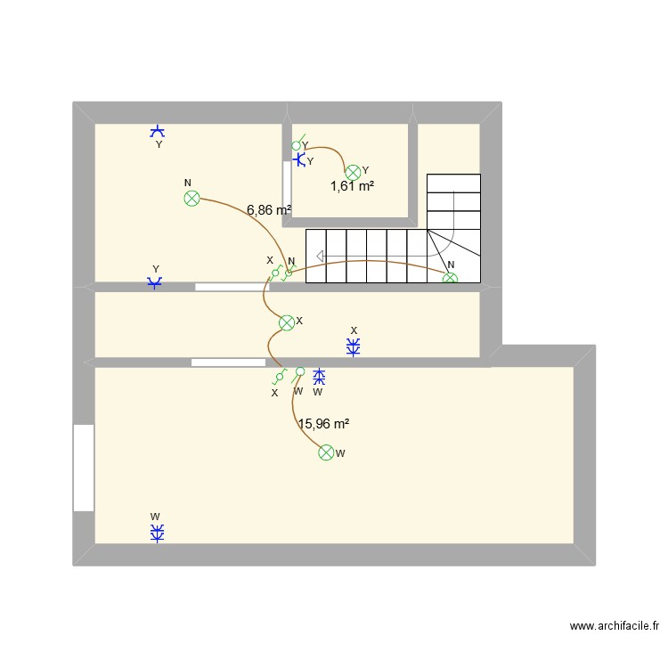 ZUURBESSENLAAN 40 CAVA. Plan de 3 pièces et 24 m2