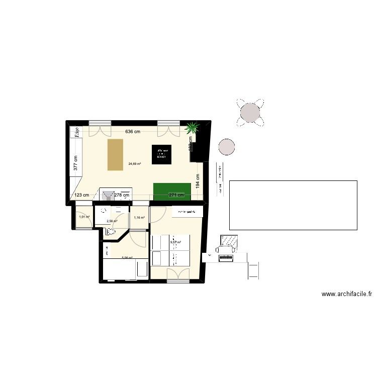 legendre 2. Plan de 0 pièce et 0 m2